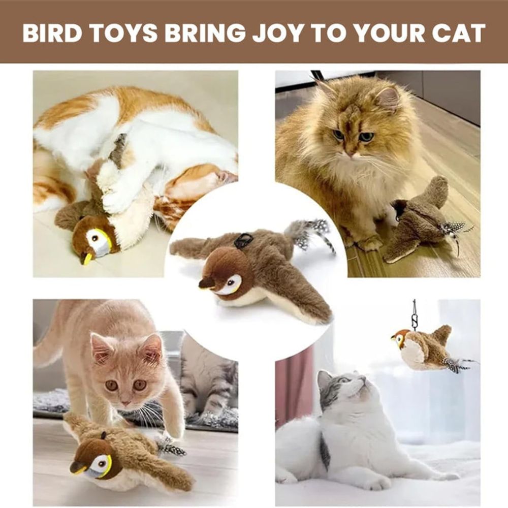 Flapping Bird Cat Toy